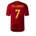 Billige AS Roma Lorenzo Pellegrini #7 Hjemmetrøye 2022-23 Kortermet